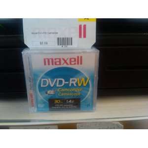  Maxell Dvd rw Camcorder Discs: Electronics