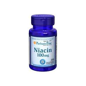  Niacin 100 mg  100 mg 250 Tablets