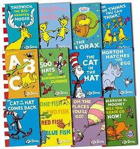 Dr. Seuss Collection 12 Books Set Pack New HB Dr Seuss  