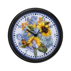  Summer Bouquet Art Wall Clock by 