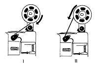   attached to the cores, and by this simple means the film is held firm