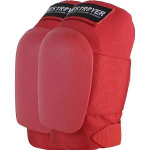  Destroyer Pro Knee [X Small] Red