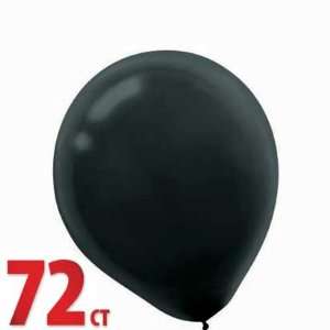 Black 12 Latex Balloons, 72ct