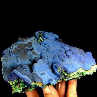 Deep Blue Azurite Crystal Cluster azjx1ie0149  