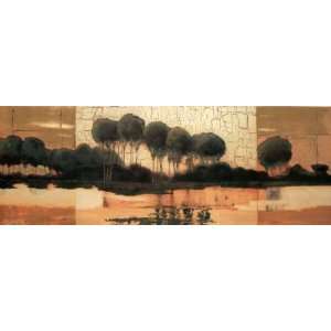  Mary Calkins 48W by 18H  Southern Sunrise CANVAS Edge 