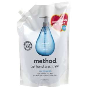  Method Gel Hand Wash Refill Pouch, Sea Minerals, 42 oz 