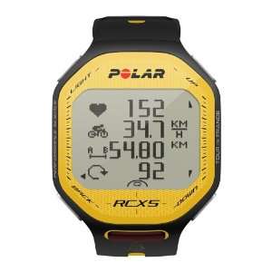 Polar RCX5 TDF GPS Heart Rate Monitor (Yellow/Black)  