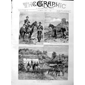  1886 Calpe Hunt Gibraltar Guardia Civil Paddy Horse
