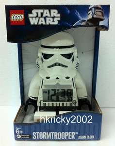 Lego Star Wars Stormtrooper Storm Trooper Alarm Clock Figure  