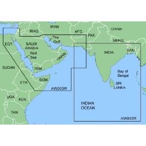  Garmin Bluechart MAW003R Indian Subcontinent: Electronics