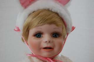   DeHetre Nursery Babies Series BABY BUNTING Porcelain Girl Doll w/ Box