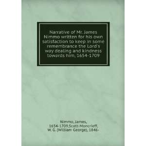   1654 1709,Scott Moncrieff, W. G. (William George), 1846  Nimmo Books