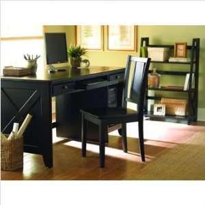   481 Series Counter Style Writing Desk Set in Black: Furniture & Decor
