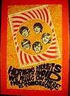 HERMANS HERMITS FILLMORE ERA PSYCHEDELIC POSTER 1960S TWO SIDED RARE 