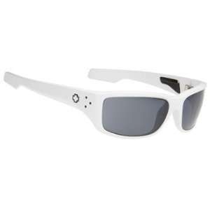  Spy Optics Nolen Shiny White Sunglasses: Sports & Outdoors