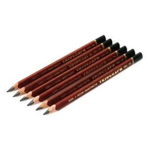  Koh I Noor Triograph Graphite Wooden Pencil   6B   Pack of 