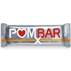 POM Wonderful POMx Bar   Peanut Butter Dipped in Chocolate (12 pack 