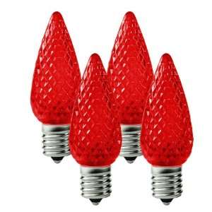 Bulbs C9 LED   Red   Intermediate Base   Christmas Lights   Superior 