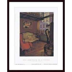   armchair in a Studio   Artist: Juarez Machado  Poster Size: 24 X 32