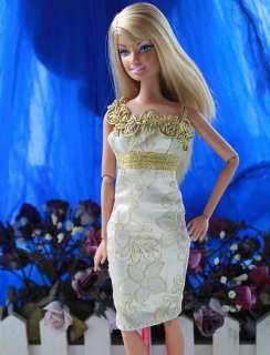 New Fashion Handmade Top Grade Barbie Doll Princess/Gown Dress Clothes 