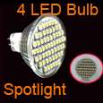 E14 Warm White 3 LED Bulb Spot Light Lamp 3W 85~265V  