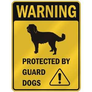   LABRADOR PROTECTED BY GUARD DOGS  PARKING SIGN DOG