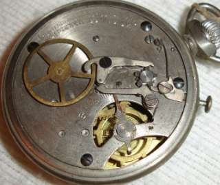   ANTIQUE PASTOR POCKET STOP WATCH STERLING NEW YORK EARLY SPORTS  