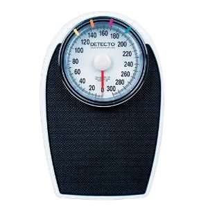   Large Dial Bathroom Scale, 300 lb Capacity: Health & Personal Care