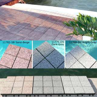 Jointstone Granite Interlocking Deck Tiles   BOX of 6  