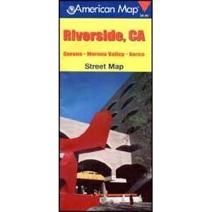   American Map 626367 Riverside California Street Map: Office Products