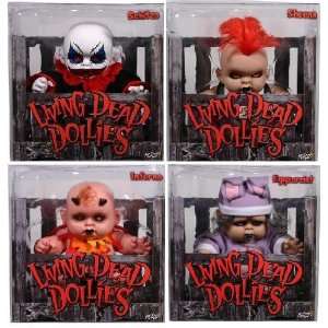  Living Dead Dolls Dollies Series 2 Set Of 4: Toys & Games