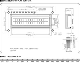 Character LCD Module / LCM : JHD 162 A Y/YG or B/W 16X2  