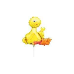  (Airfill Only) Sesame Stree Big Bird   Mylar Balloon Foil 