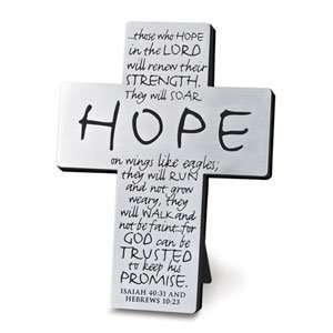   Hope Scripture Cross God Can Be Trusted 