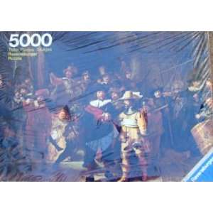  5000pc. Rembrandt The Night Watch Puzzle: Toys & Games