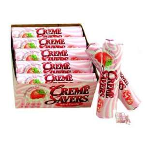 Creme Savers Rolls   Strawberry & Creme, 1.5 oz, 20 count:  