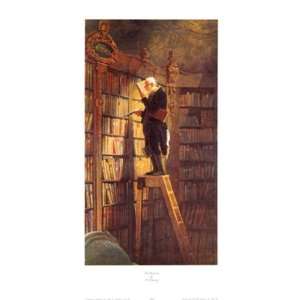  Bookworm by Carl Spitzweg 10x18: Kitchen & Dining