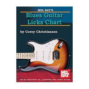  Blues Guitar Licks Chart: Musical Instruments