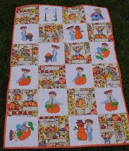 Pumpkin Patch Hunnies embroidery CD Robertas Creations  