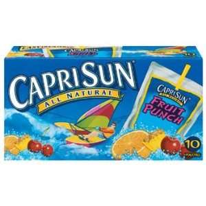 Capri Sun Fruit Punch 10 pk Grocery & Gourmet Food