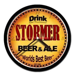  STORMER beer and ale cerveza wall clock: Everything Else