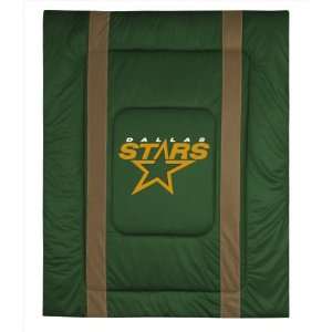  Dallas Stars NHL Sidelines Collection Comforter: Home 