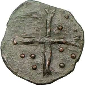  Medieval Bulgaria IVAN SHISHMAN 1371AD Cross & Monogram 