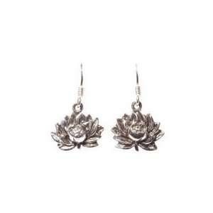 Ear Stud Padma   Lotus Silver 925 2,6g:  Home & Kitchen