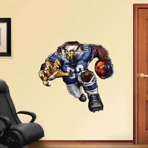   Seahawks Fathead Wall Graphic Sinister Seahawk: Sports & Outdoors