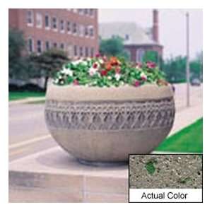   Round Planter   Weatherstone Glass C54 42x24: Patio, Lawn & Garden