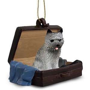  Gray Cairn Terrier Traveling Companion Dog Ornament: Home 
