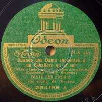 DIXIE LEE CROSBY Argentine Odeon 284188 RARE 78 RPM  