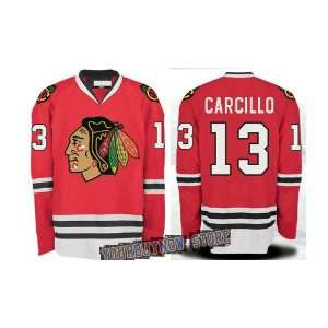 NHL Gear   Daniel Carcillo #13 Chicago Blackhawks Home Red Jersey 