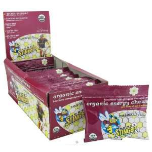  Honey Stinger   Energy Chews Organic Pomegranate Passion 